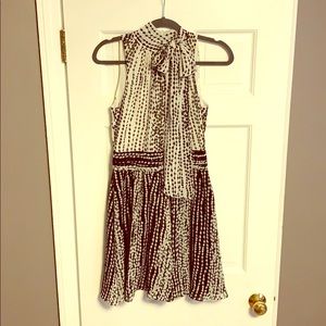 Armani Exchange Black and White dress